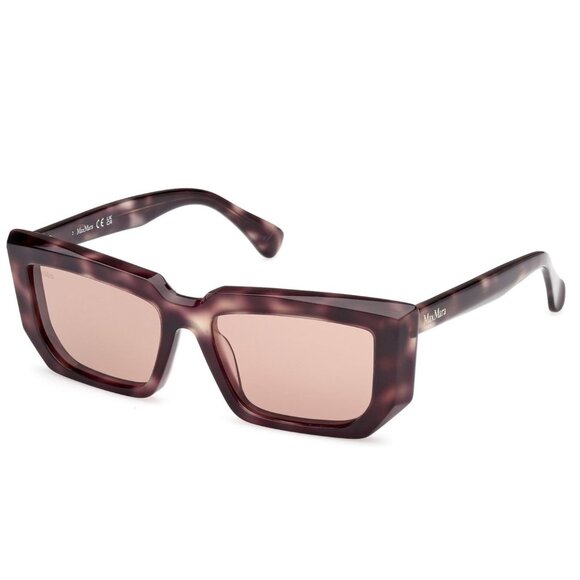 NEW MAX MARA SUNGLASSES, MM0126 55E HAVANA WOMEN EYEWEAR main image 4